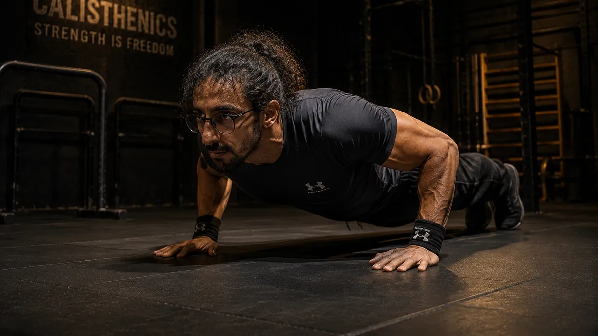 Push-up بتقنية صحيحة